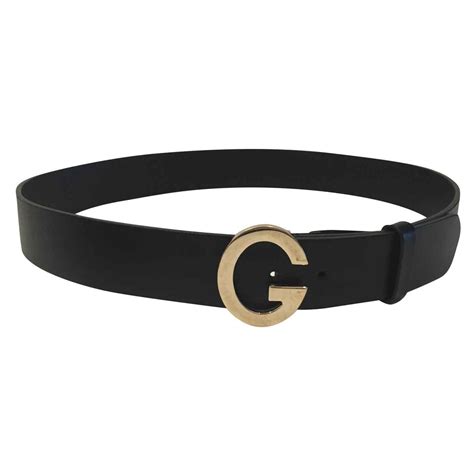 single g gucci belt